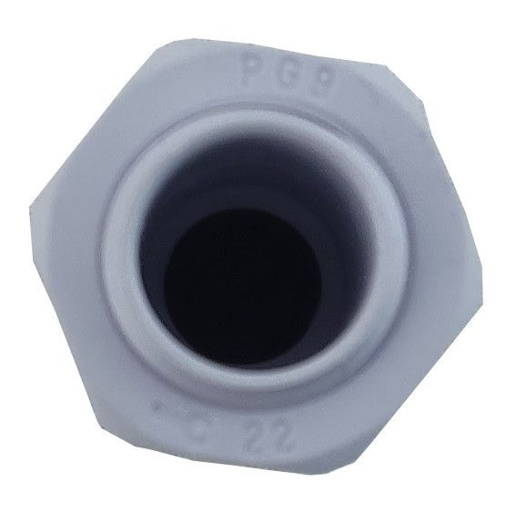 Сальник PG9 d4-8мм IP68 білий "PP" Ny95505333 | Зображення 1