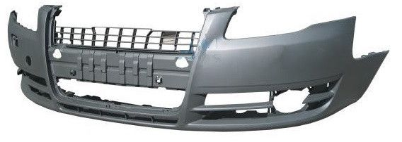 Передний бампер Audi A4 B7 (05-08) без омывателя, без п/троника  8E0807105