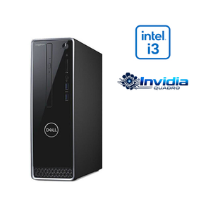 Комп'ютер Dell Inspiron 3470 SFF / Intel Core i3-9100 (4 ядра по 3.6 - 4.2 GHz) / 16 GB DDR4 / 256 GB SSD M.2 / nVidia Quadro T400, 2 GB GDDR6, 64-bit / Win 10 Home б/в