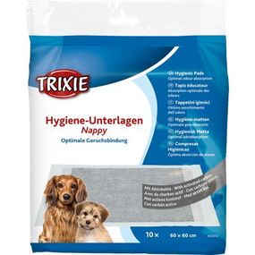 Пеленки для собак Trixie з активованим вугіллям 60 х 60 см, 10 шт