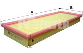 Фільтр повітряний FORD Mondeo (вир-во M-filter) MFILTER K357 на FORD MONDEO   (GBP)