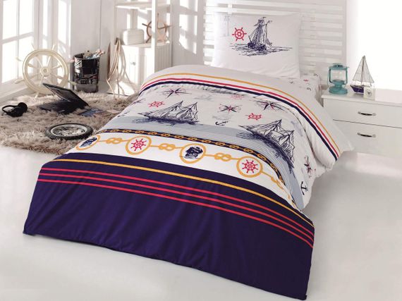 Комплект постільної білизни  Kristal Young 160×220 см Yelkenli