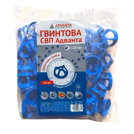 Винтовая СВП гайка (50шт) АДВАНТА 120900 | Зображення 2