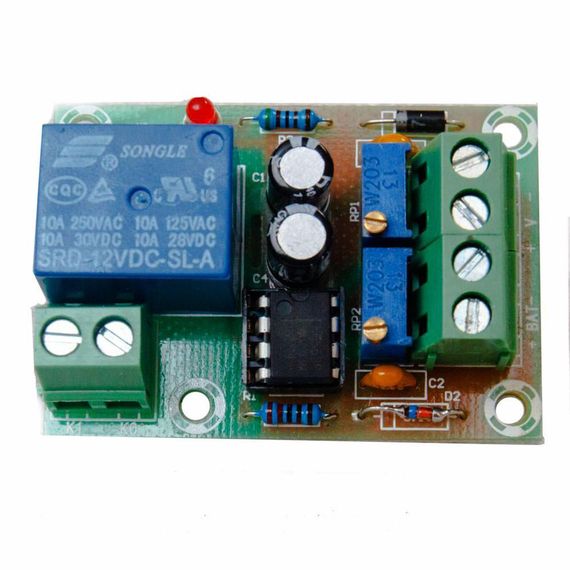 Контроллер заряда 12V аккумуляторной батареи XH-M601 | Зображення 1