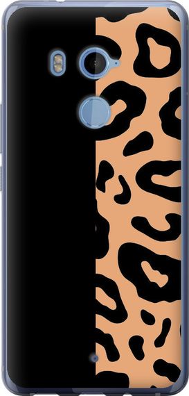 Чехол на HTC U11 Plus Пятна леопарда "4269u-1363-17620"