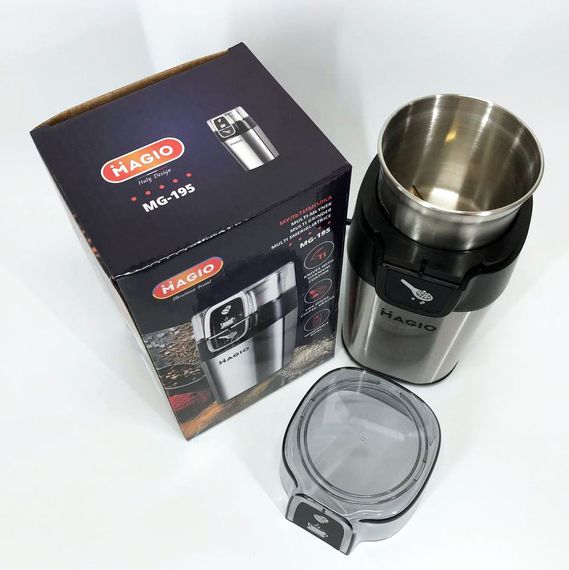 Кофемолка для круп MAGIO MG-195 (300 Вт) | Профессиональные кофемолки | Кофемолка AG-687 для круп | Зображення 5