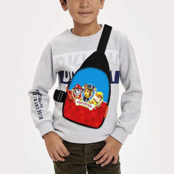 Сумка через плече дитяча Щенячий патруль 29х17 см сумка слінг для хлопчика (02287)