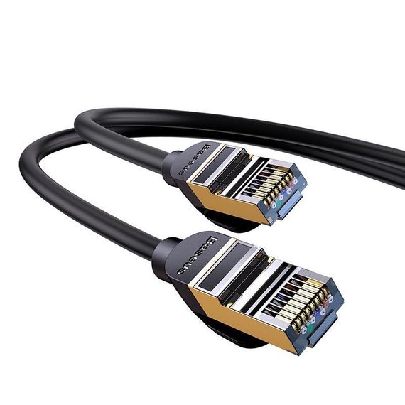 Патч-корд для интернета Baseus RJ45 WKJS010701 10 м, черный | Зображення 2