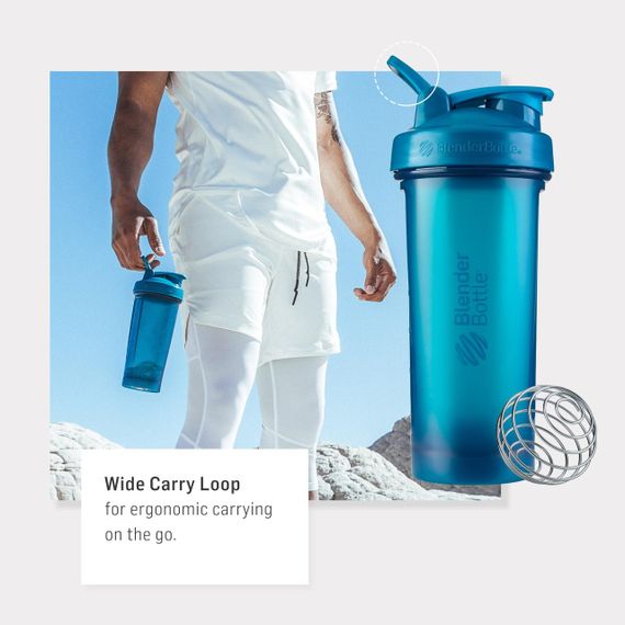 Шейкер спортивний BlenderBottle Pro45 1270ml Ocean Blue (Original) | Зображення 3