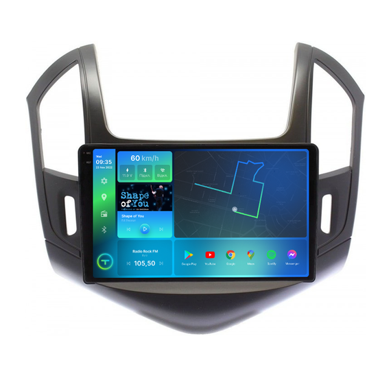 Штатна магнітола Torssen 2K Chevrolet Cruze 11-16 F98256 4G Carplay DSP | Зображення 1