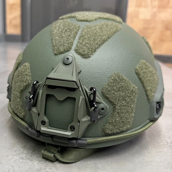 Шолом балістичний FAST PE, NIJ IIIa, Custom, з поліпшеним кріпленням Wendy, розмір L, Олива, бронешолом | Зображення 5