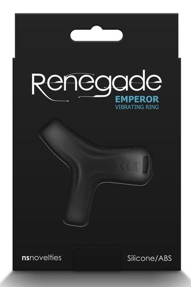 Ерекційне віброкільце NS Novelties Renegade, чорне sexstyle | Зображення 3