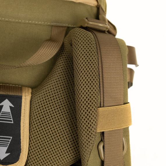 Рюкзак Tramp Defender 60л пісочний тактичний, туристичний рюкзак трамп із Molle для походу | Зображення 5