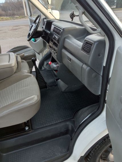 Гумові килимки (2 шт, Polytep) для Volkswagen T4 Caravelle/Multivan | Зображення 6