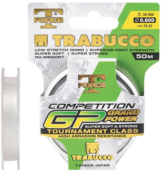 Волосінь Trabucco T-Force Competition GP Grand Power 25m 0.148mm 2.80kg | Зображення 1