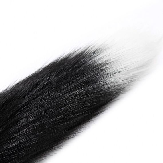 Металева анальна пробка Хвіст лисички ( розмір S) | Зображення 6