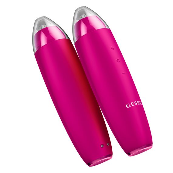 Микродермабразийное устройство для удаления черных точек GESKE MicroDermabrasion Blackhead Remover 7в1 starlight, Малиновый | Зображення 5