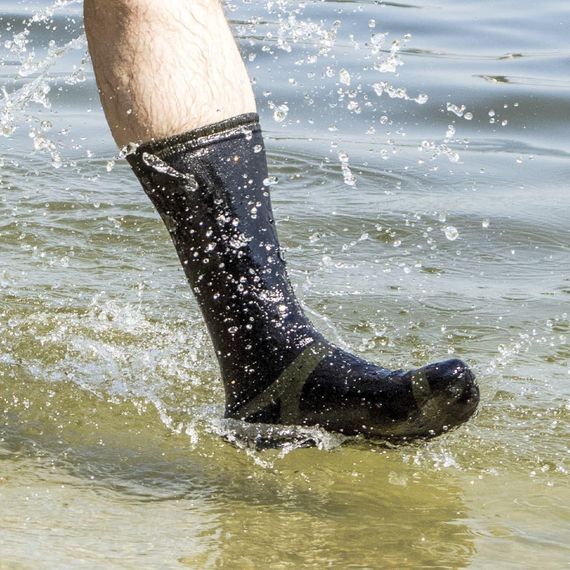 Шкарпетки водонепроникні Dexshell Trekking, р-р L, з зеленою смужкою | Зображення 1