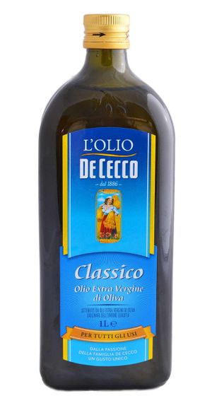Оливковое масло первого холодного отжима De Cecco Classico Extra Virgin, 1л Италия