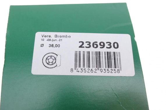 Ремкомплект суппорта переднего Land Rover Range Rover 12- d=36mm  Brembo  236930 | Зображення 4