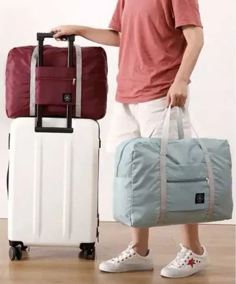 Містка дорожня сумка складана Unsiex, сумка для подорожей водонепроникна на замку | Зображення 4