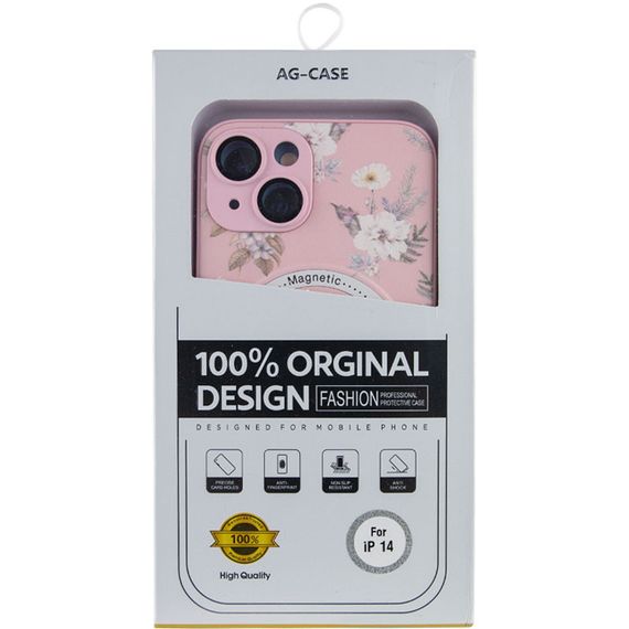 TPU+PC чохол Secret Garden with MagSafe для Apple iPhone 14 (6.1") | Зображення 4