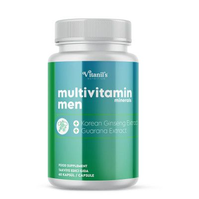 Диетическая добавка Мультивитаминный комплекс для мужчин Vitanil's Ливеста 60 капсул