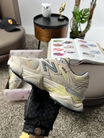 Кросівки New  top 9060 Beige Brown (топ якість) 38 24