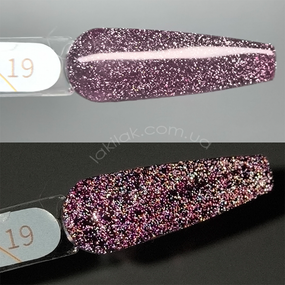 Світловідбивний гель-лак Gelix Disco №19 8мл