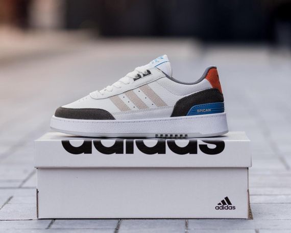 Adidas Spican Multi White адідас спікан білі кроссовки адидас спикан