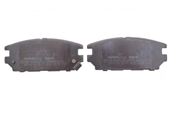 Колодки тормозные задние Mitsubishi Galant V 92-96 Space Wagon 98-04 22-0483-0 | Зображення 3