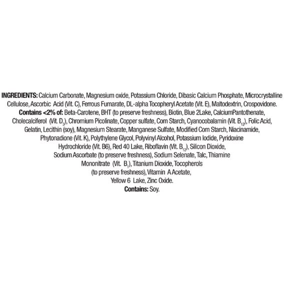 Вітамінно-мінеральний комплекс для жінок Centrum Multivitamin&Mineral for Women 200 Tabs | Зображення 2