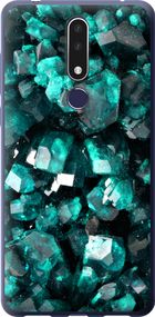 Чехол на Nokia 3.1 Plus Кристаллы 2 "3674u-1607-17620"