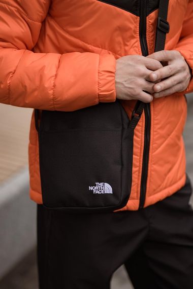 Комплект чоловічий: куртка Active TNF чорно-памарачева + штани TNF чорні.  Барсетка TNF у подарунок!  (1933623864) | Зображення 4
