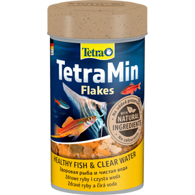 Корм сухий Tetra Min Flakes для тропічних акваріумних рибок в пластівцях 100 мл