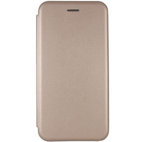 Кожаный чехол-книжка Classy для Samsung Galaxy A06 Золотой