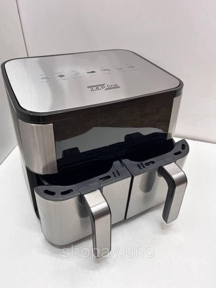 Аерофритюрниця на 2 чаші Zepline ZP-209 з потужністю 4000Вт на 12л | Зображення 7