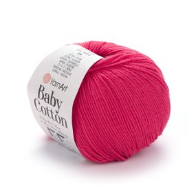 Пряжа YarnArt Baby Cotton No 423 (Ярнарт Бебі Коттон) 50 г / 165 м напівбавовна для дитячих речей та іграшок амігурумі
