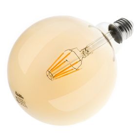 Лампа светодиодная LED 6W E27 COG WW G125 Amber 220V