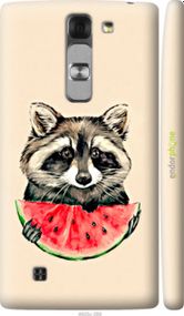 Чохол на LG G4c H522y Єнотик з кавуном "4605c-389-2448"