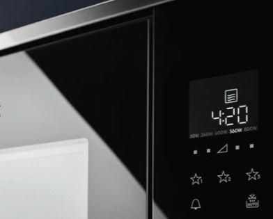 Микроволновая печь Electrolux LMS2203EMX встраиваемая, черный, нержавеющая сталь. (LMS2203EMX) | Зображення 1