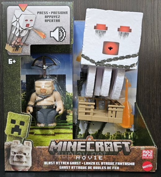 Игровой набор Майнкрафт в кино Воздушный шар из Гаста Оригинал Minecraft Movie Blast Attack Ghast | Зображення 2