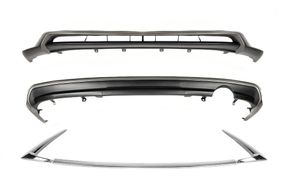 Передня і задня накладки (2013-2023, 2 шт) для Lexus GX460