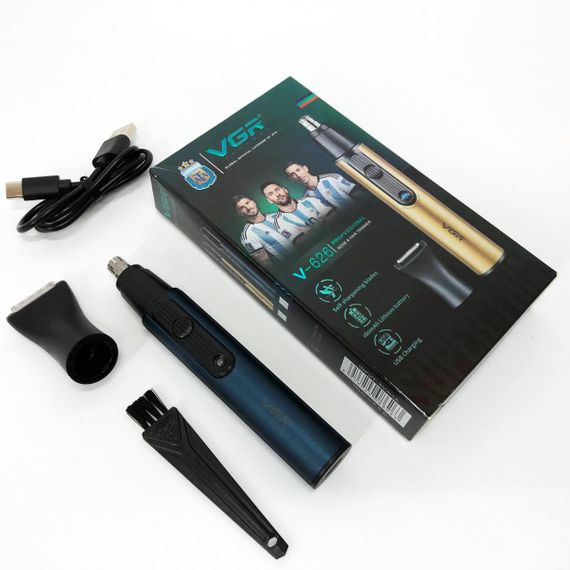 Тример для вух і носа в комплекті VGR 2 в 1 V-626, Тример для бороди і вух носа OV-45 | Зображення 5