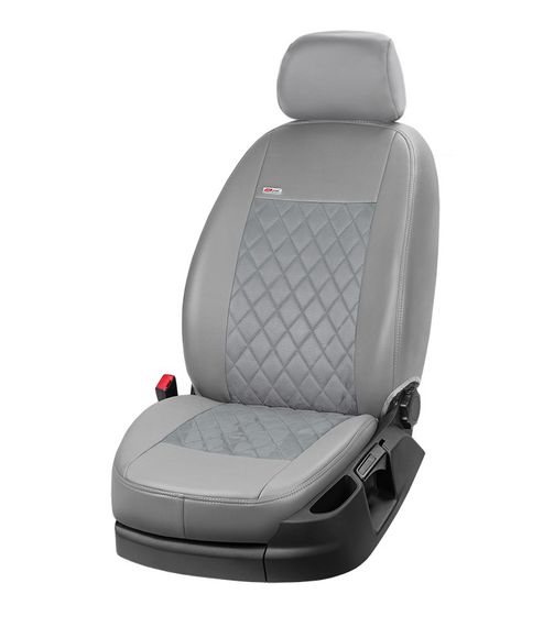 Авточехлы экокожа-2024ткань-2024антара Eco Prestige Antara (передние) для Opel Movano 2010-2021 гг | Зображення 2