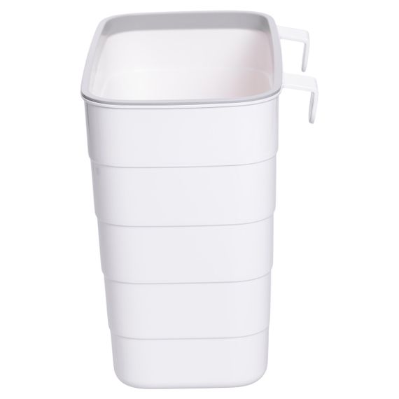 Відро для сміття на дверцята 6 (л) відро для сміття пластикове навісне Білий HP-45-18W | Зображення 2