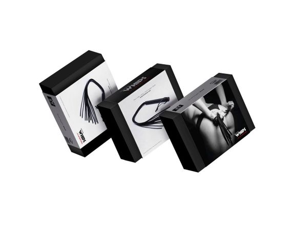 Кнут - Whips Collection Small Flogger Black Sex Aura | Зображення 2