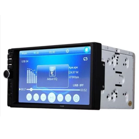 Автомагнітола 2DIN 7018 Little + пульт з 7-дюймовим сенсорним екраном, Bluetooth, USB, SD, FM-радіо, hands-free, дзеркальним відображенням, XPRO (MER-12016_963) | Зображення 4