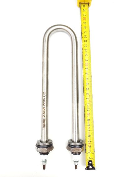 Тэн нержавейка 2500W D13/м22 дугообразный для воды | Зображення 1