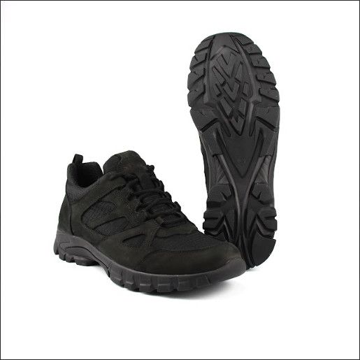 Кросівки тактичні STIMUL Хамелеон / Нубук / Cordura / сітка Соти  / Демі /Літо 30.3, Демі, Чорний | Зображення 4